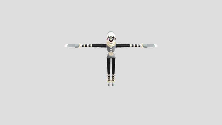 Vintage Puppet Opt 3D Model
