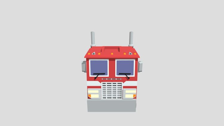 Transformers Optimus Prime vehicle mode! 3D Model