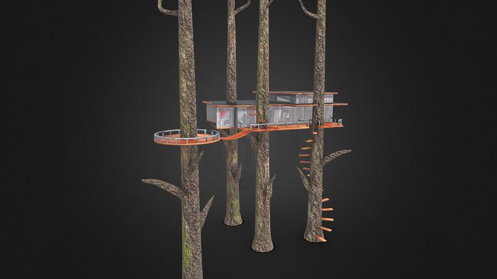 Treehouse 3D Model