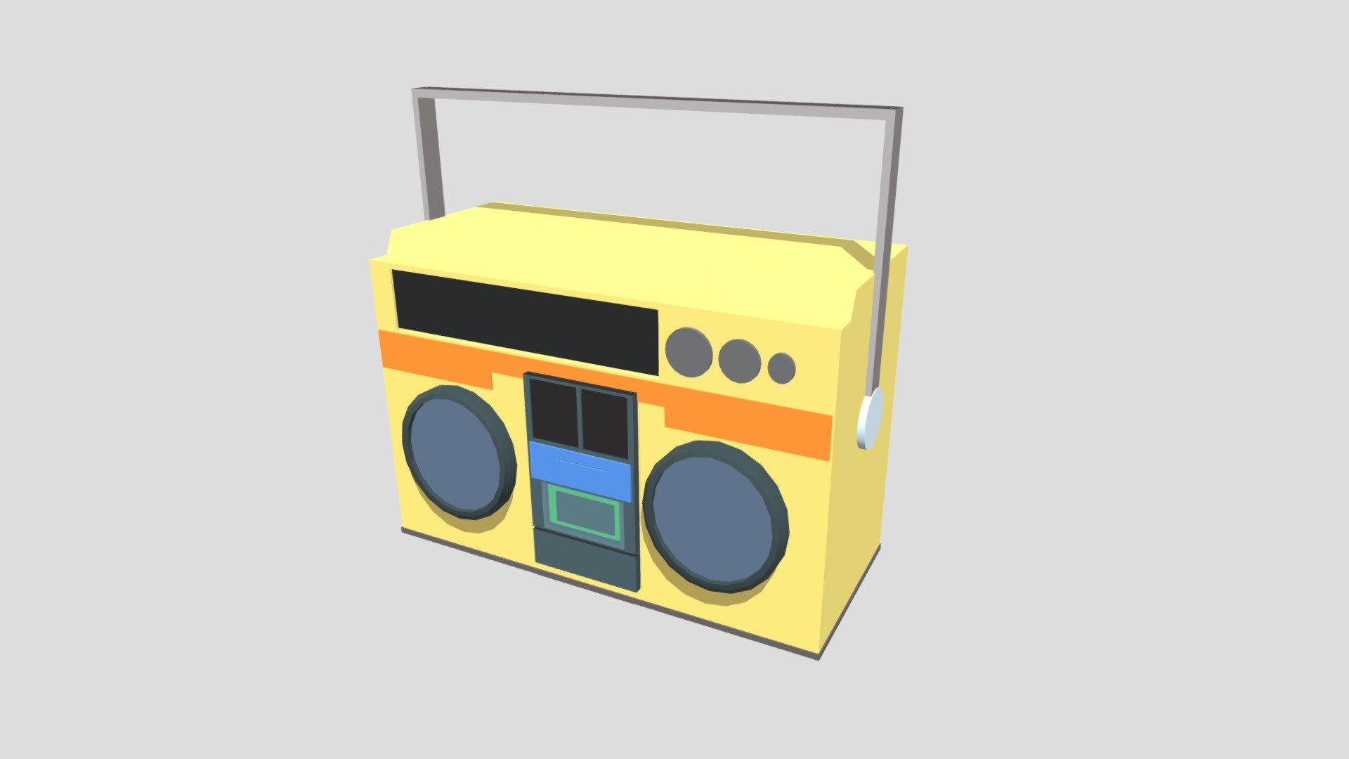 Music player - Download Free 3D model by Roodygen [e5754a5] - Sketchfab