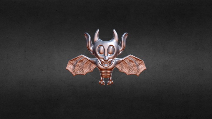 Bats Demon 3D Model