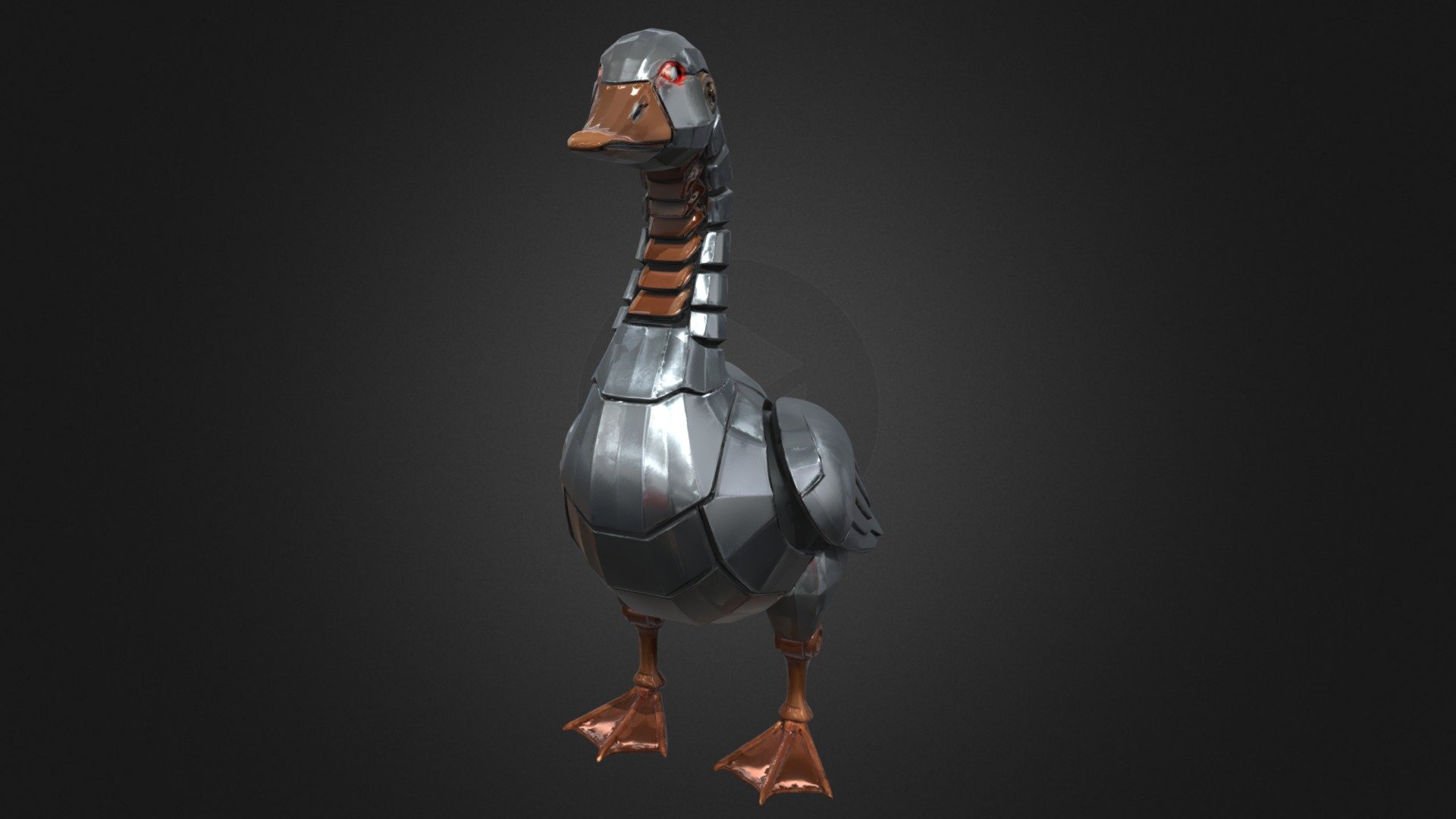 Robotic Goose - 3D model by Korvana Studio (@korvanastudio) [e576229 ...