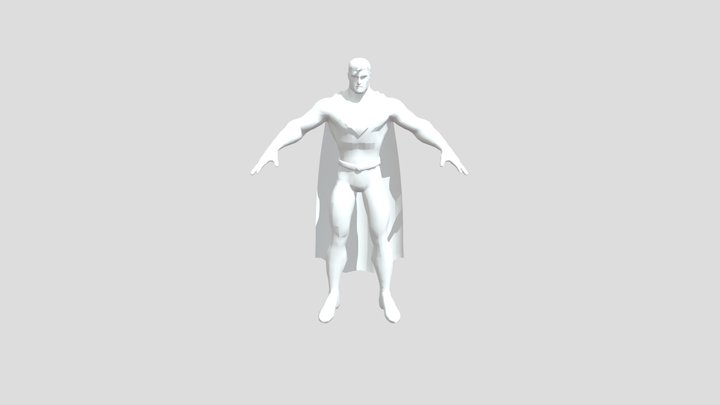 superman 3D Model