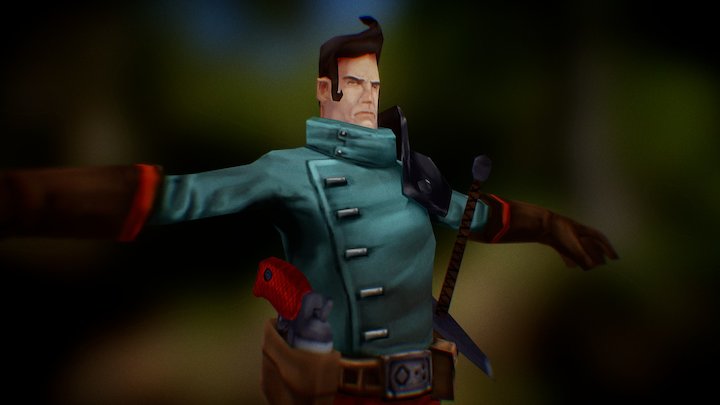 The Mercenary 3D Model