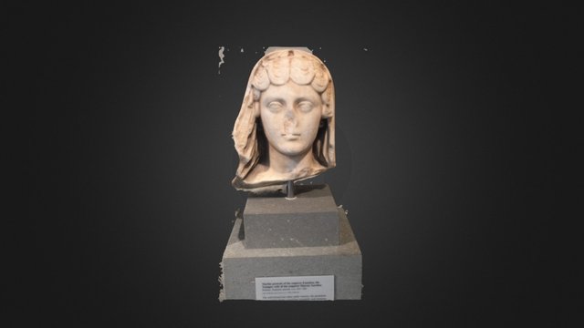 Empress Faustina (130-176AD) 3D Model