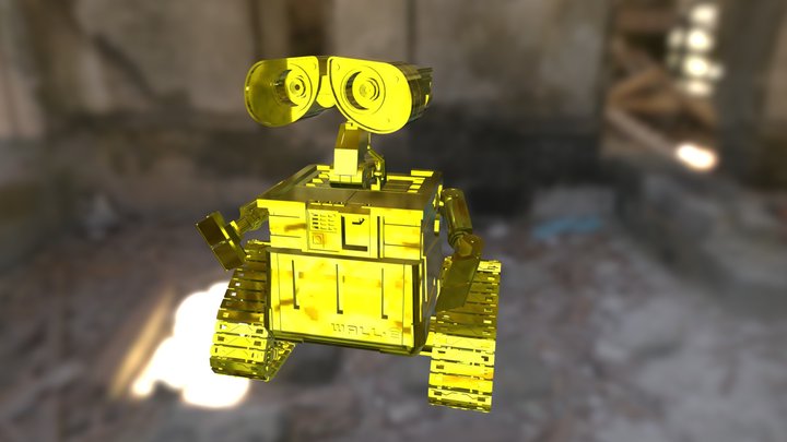 WALL-E Carlos Urbano Tolentino 3D Model