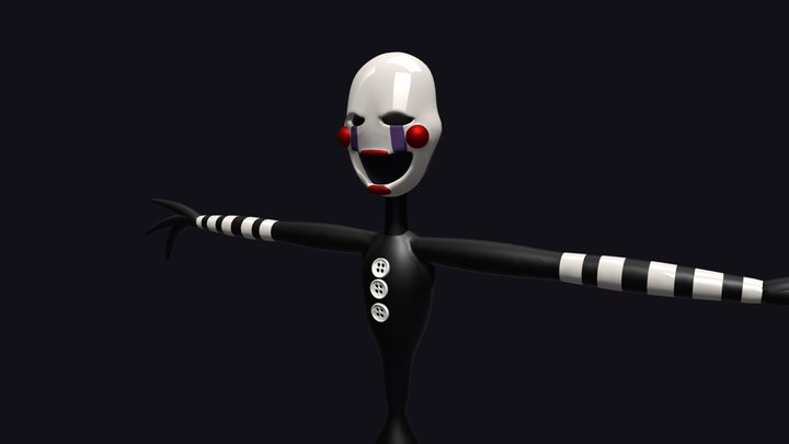 Puppet fnaf 3D Model