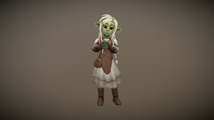 Deet Fan Art 3D Model