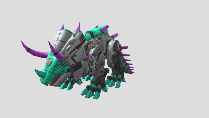 Prowl (FOC) dino form 3D Model