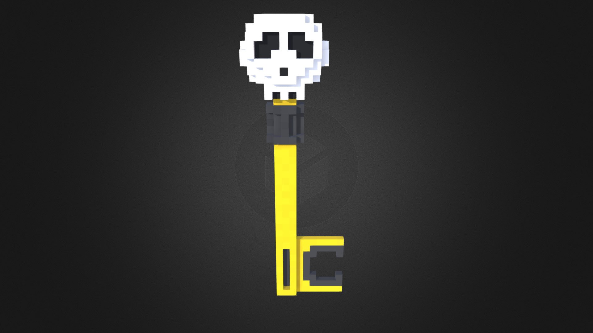 SkeletonKey - 3D model by Chara_Dreemurr [e57939d] - Sketchfab