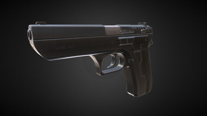 Jericho 941R Stylized 3D Model