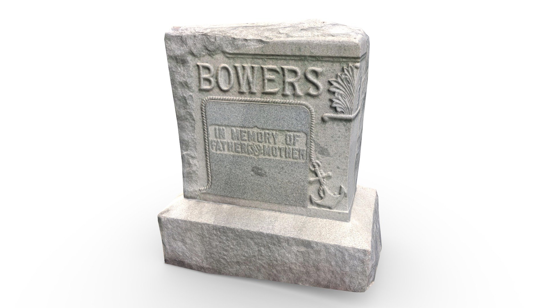 Gravestone (Game Ready / 4K PBR) - Buy Royalty Free 3D model by ...