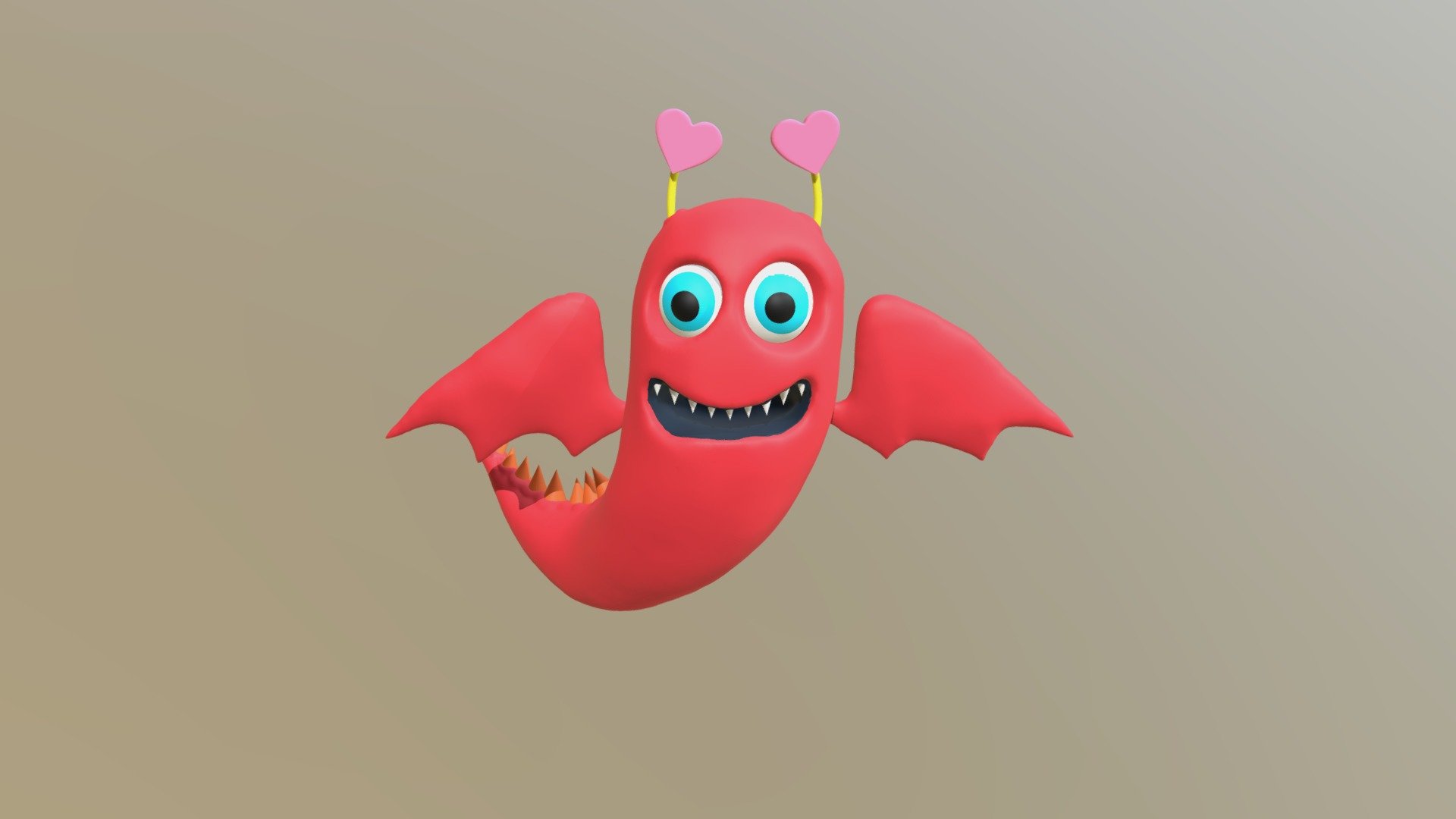 Fly Monster - 3D model by bagusarya [e57aedc] - Sketchfab