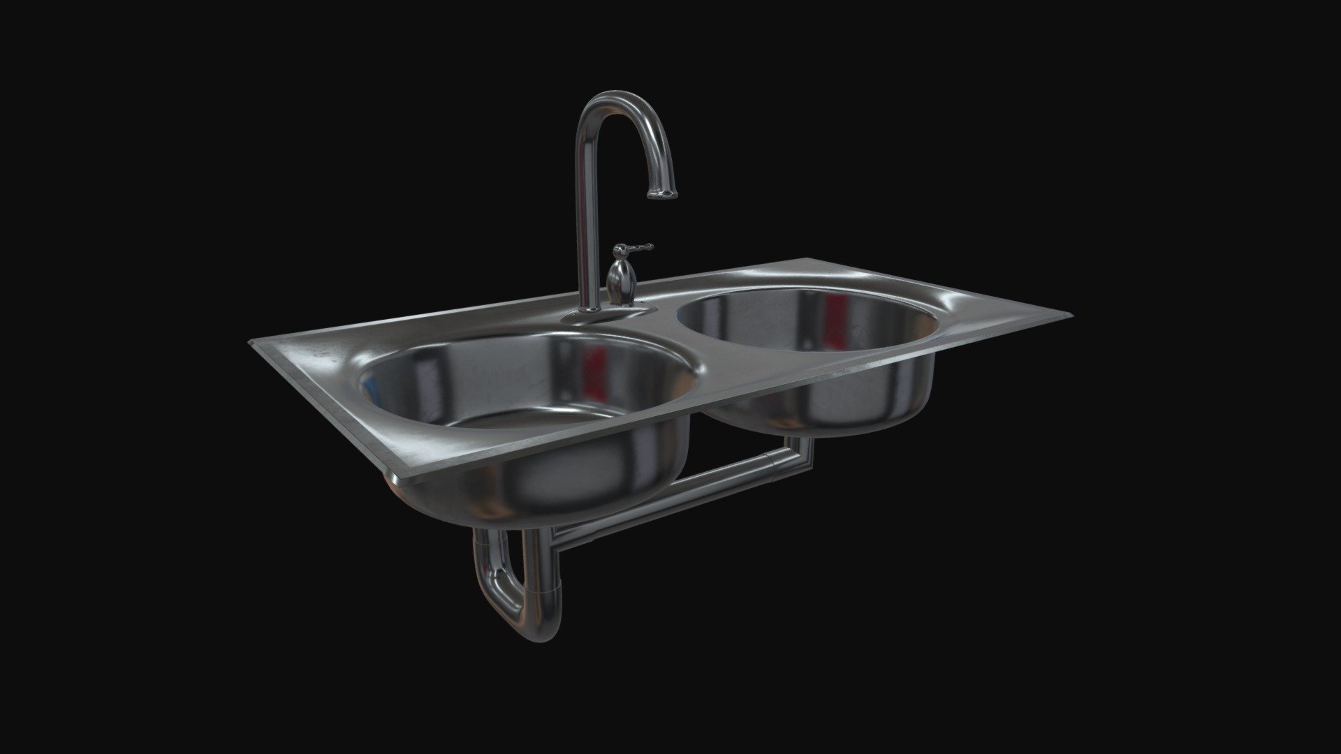 Sink Download Free 3d Model By Cgime06 [e57b59b] Sketchfab