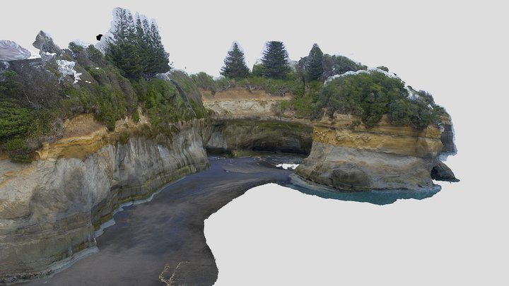 Rapanui Amphitheatre (South End) 3D Model