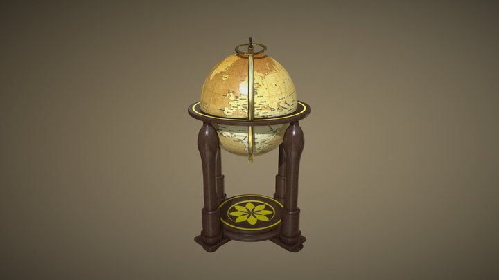 Globe 3D Model