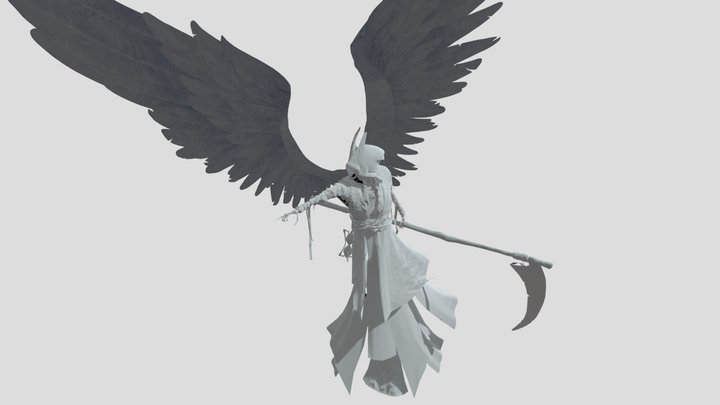 Grand Reaper of Shadows Mesh 3D Model