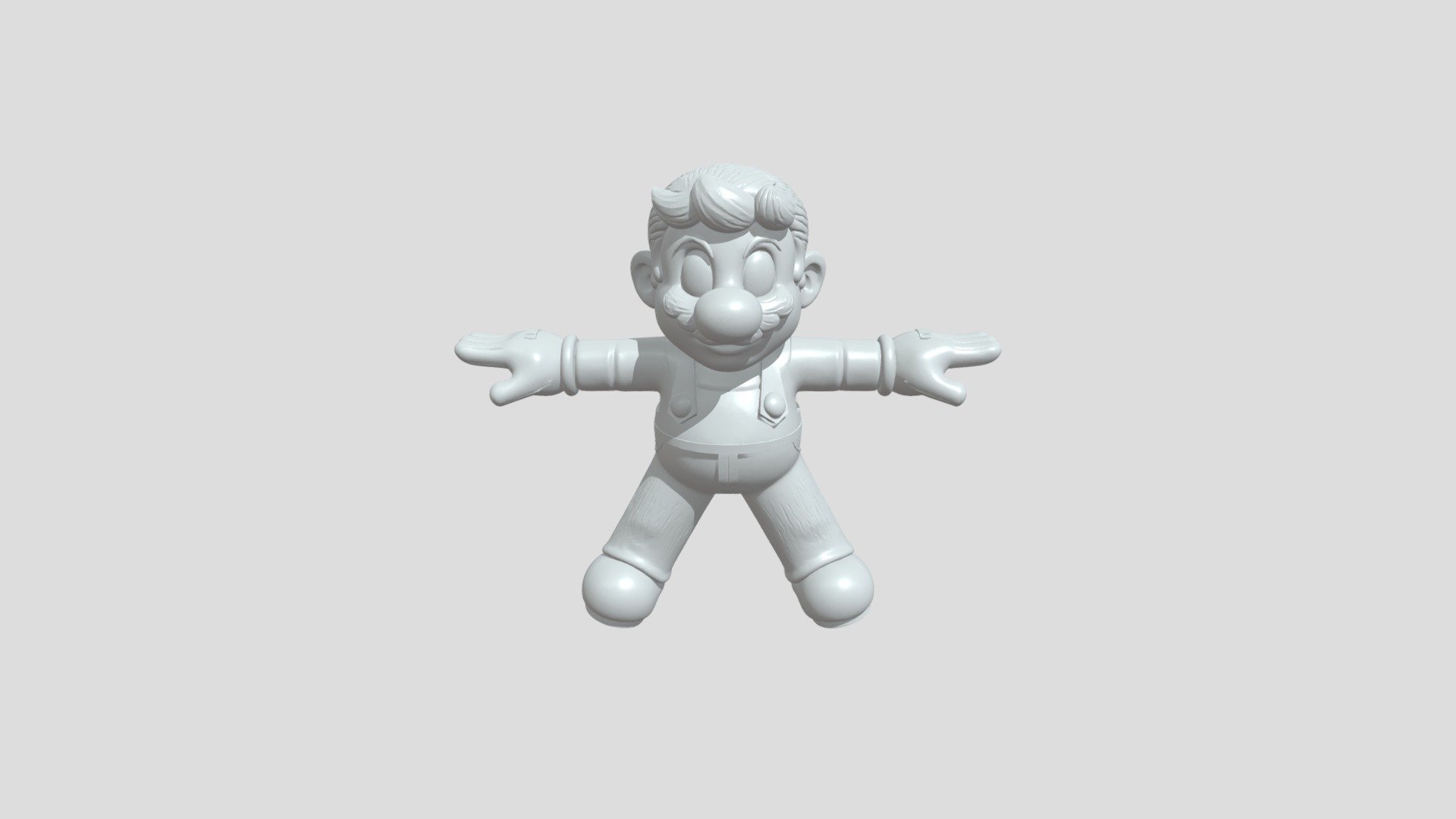 Mario from Super Mario - 3D model by salve.leleo [e57d150] - Sketchfab