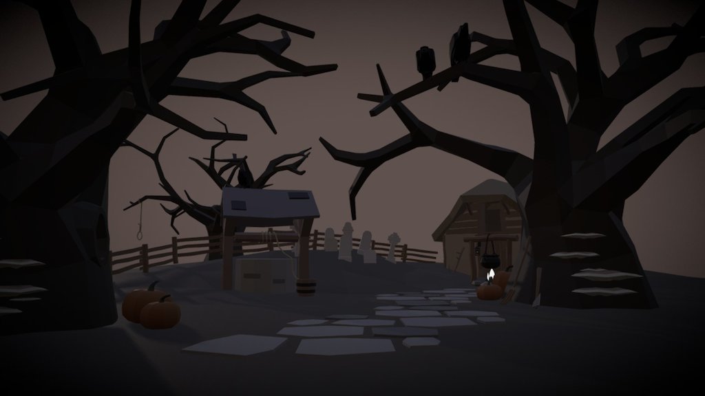 [WIP] Spooky Medieval Farmhouse