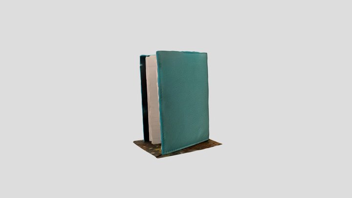 Tiffany Blue Book Cover 3D Model