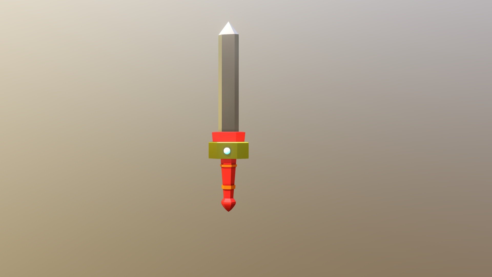 Low poly espadita