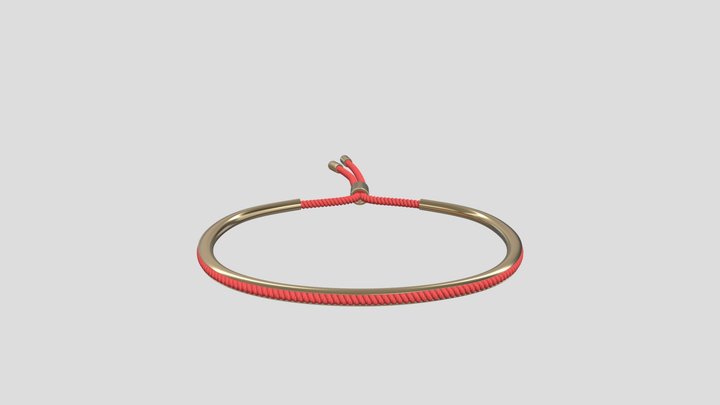 Golden cuff 3D Model