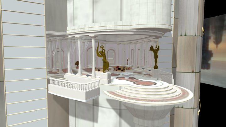 2340 PADMES VERANDA 3D Model