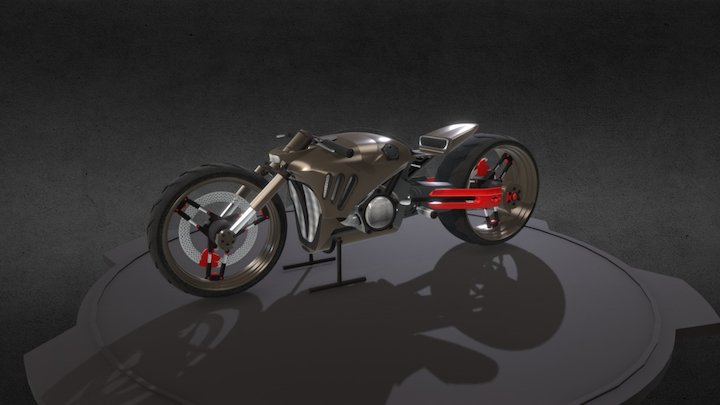 NakedBike concept 3D Model