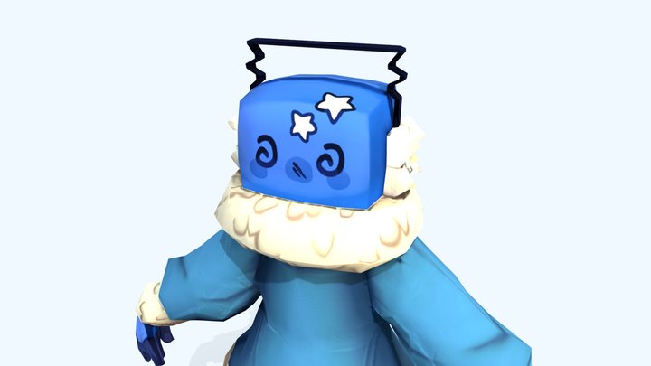 Shattered Snow 3D Model