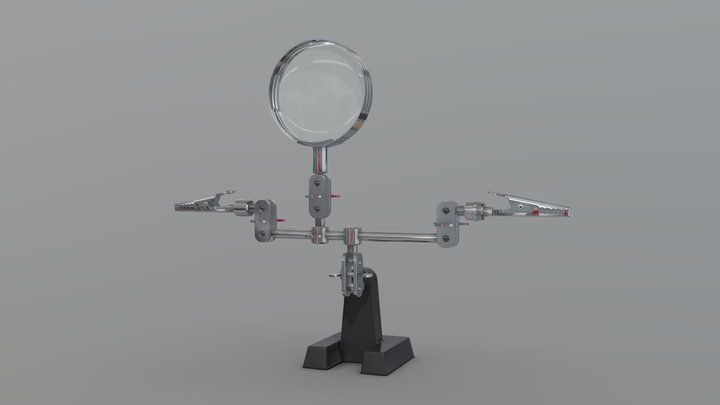 Articulated Clamp 3D Model