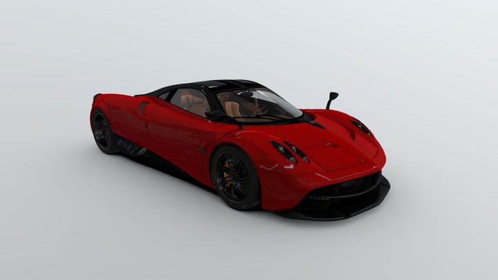 Pagani Huayra 3D Model
