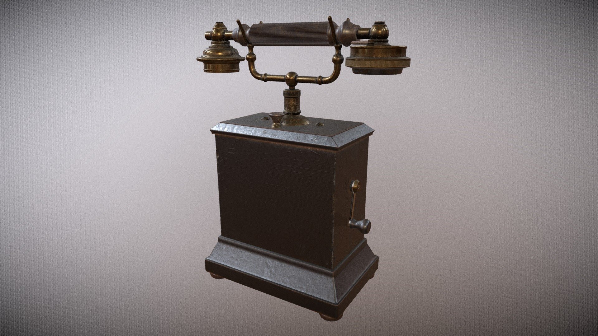 Old Telephone - 3D model by Clive Cooper (@scaclive) [e581cc7] - Sketchfab