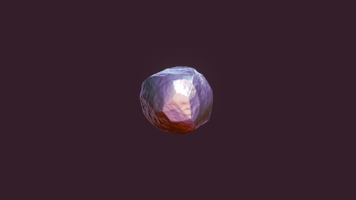 Rock from Space 3D Model