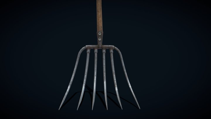 Rakegarden_rake_6_MB – Gratis 3D-model STL