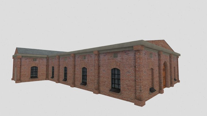Пекарня 3D Model