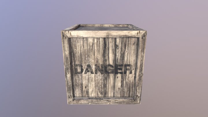 Crate 1 3D Model