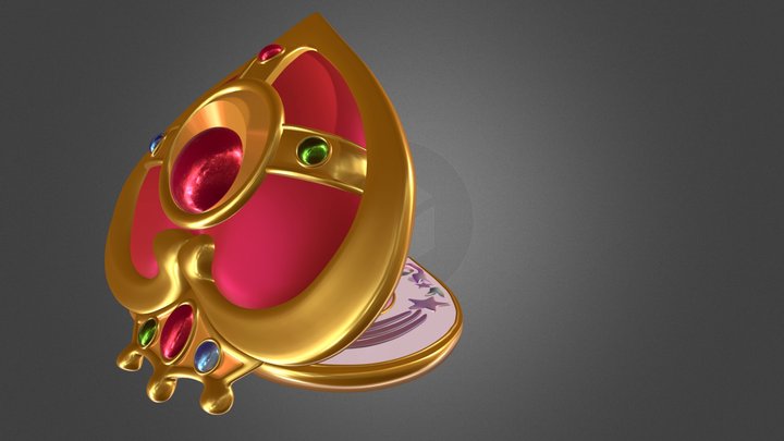 Sketchfab on X: Free #creativecommons 3D model download: 'Tamagotchi (Pet  Sailor Moon)' by Aldemona 👉  #3D   / X