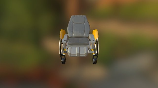 Model Sof Wheelchairs 3D Model