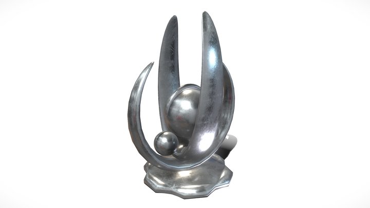 Metal Abstract Decoration 3D Model