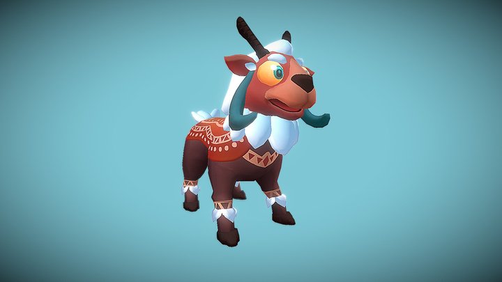 Goat_Walk 3D Model