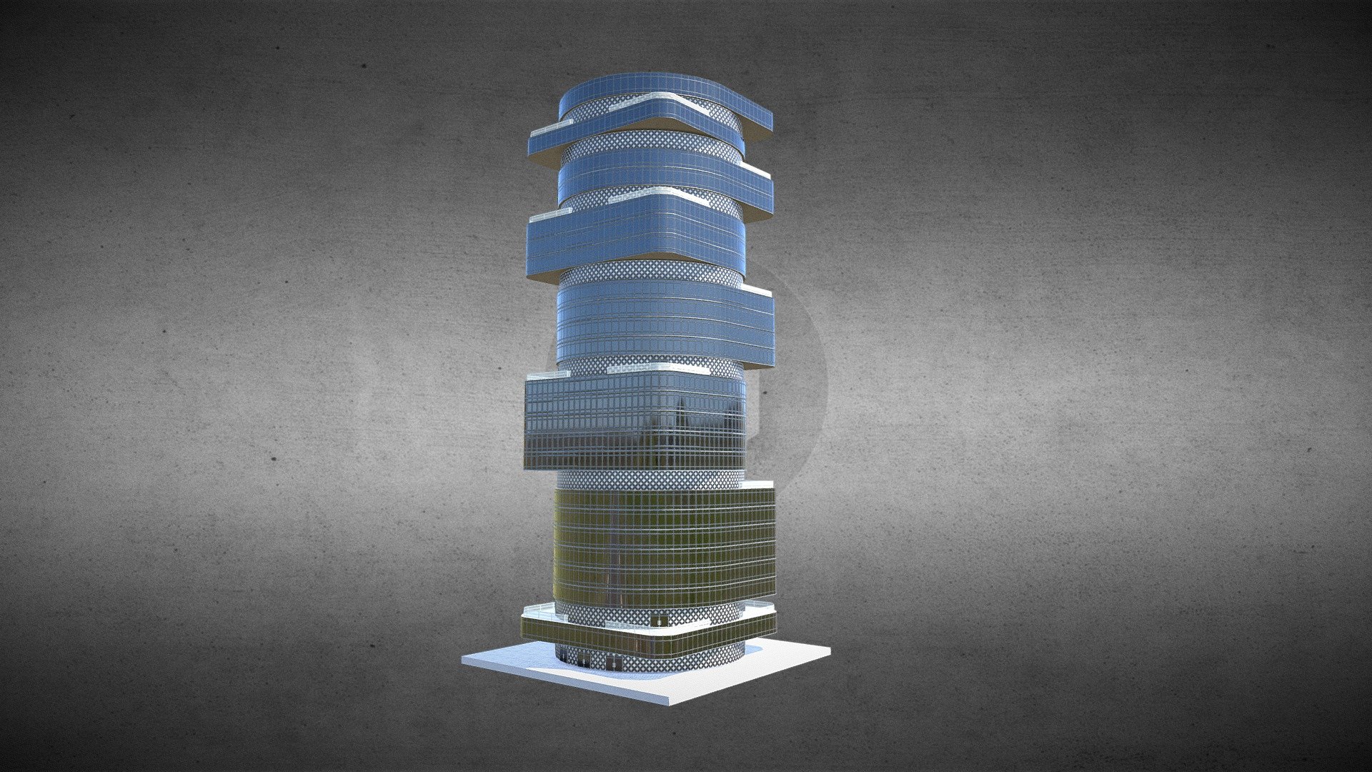 Sci-Fi building - Utopia 8c