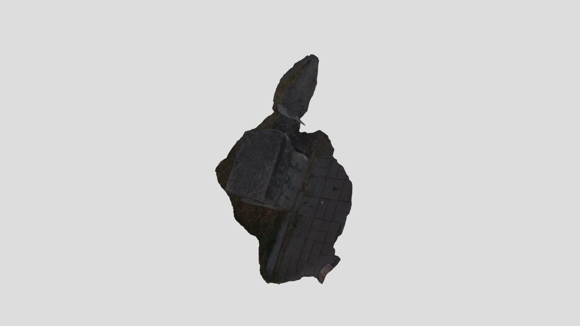 Rock Block - 3D model by Andriy..Kolyada [e5861c2] - Sketchfab