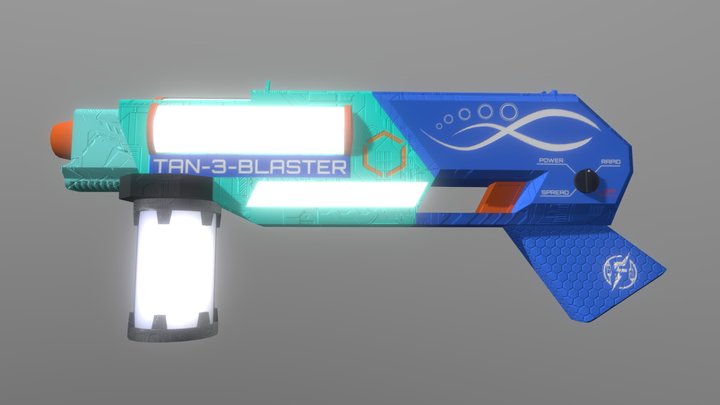 TansanBlaster 3D Model