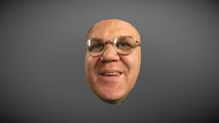 Steve Brules Face 3D Model