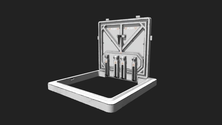 Floor Hatch (Free) 3D Model