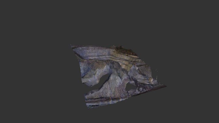 Mariansky lom quary in Usti nad Labem (CR) 3D Model