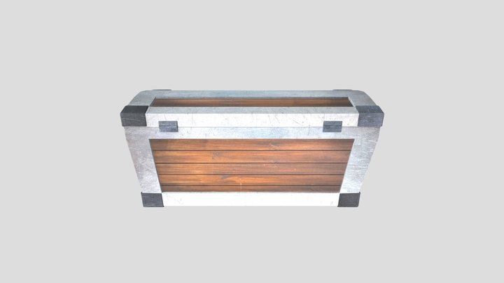 Loot Chest Export 3D Model