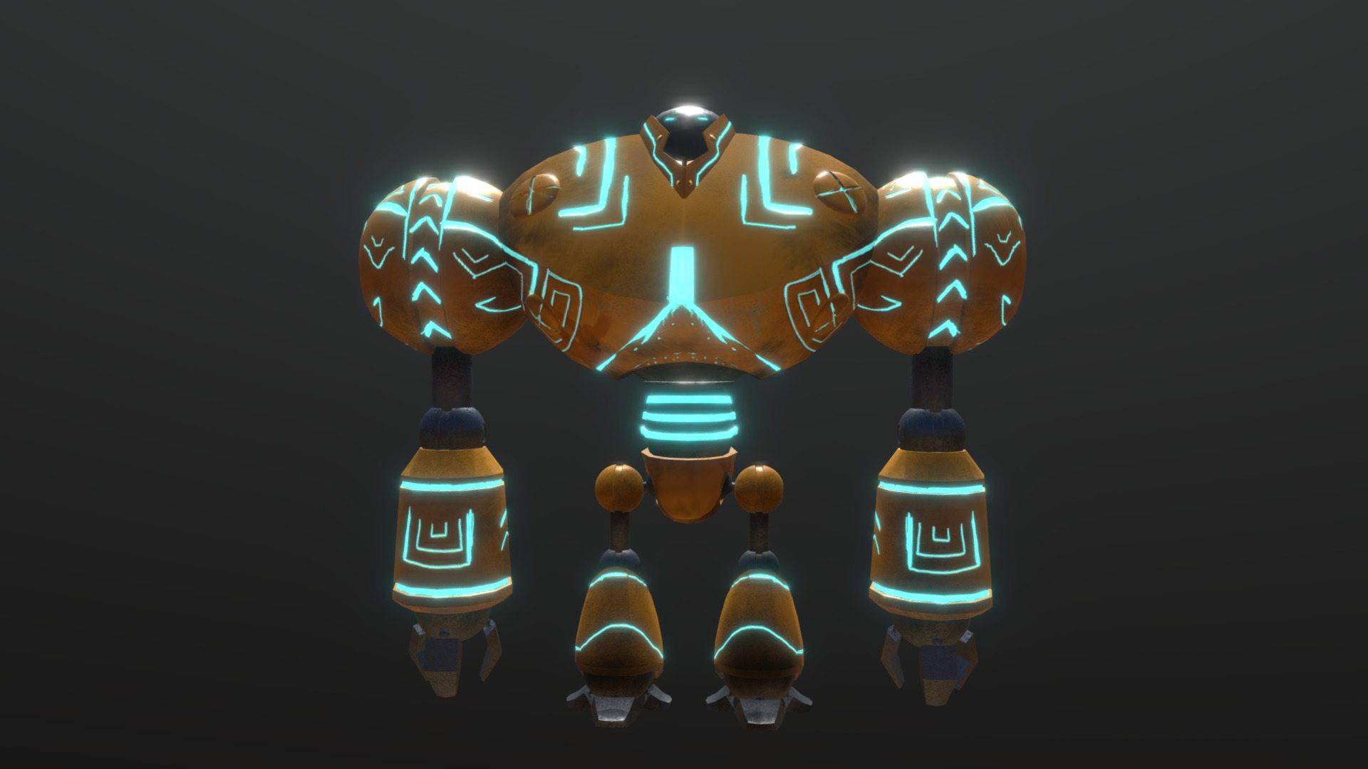 Textured Robot - Download Free 3D model by kand8998 (@KaitlynAndrus ...