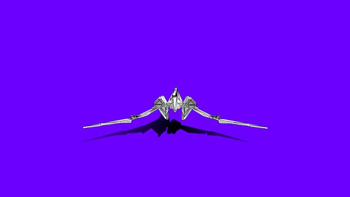 AR WING (starfox) New Prototype 3D Model