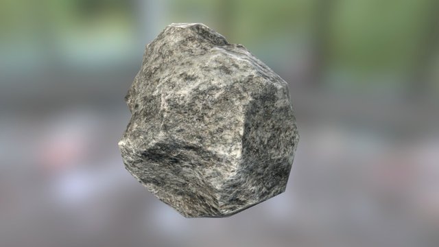 small rock 2 | low poly 3D Model